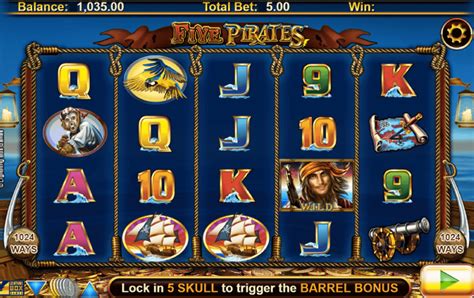 Five Pirates Slot Game .